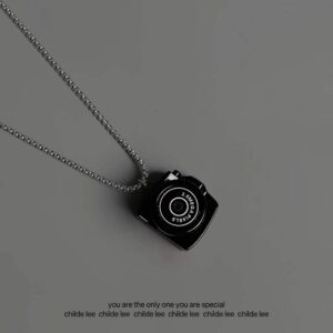 Mini camera necklace